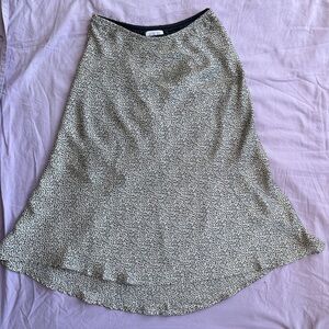 Sienna Sky Monochrome Patterned A-Line Skirt